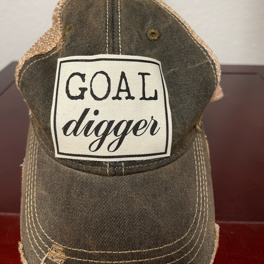 Goal digger truckers cap